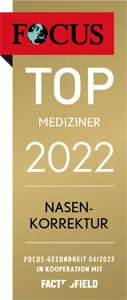 FCG TOP Mediziner 2022 Nasenkorrektur